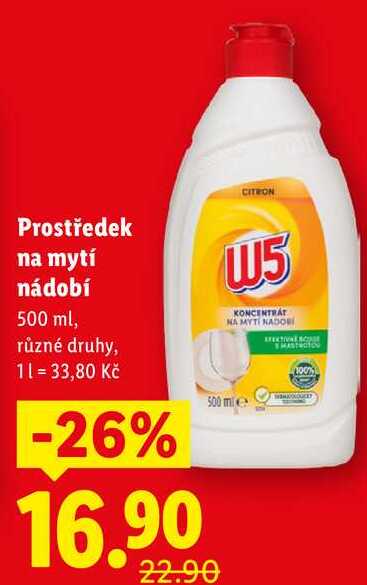 Prostředek na mytí nádobí, 500 ml