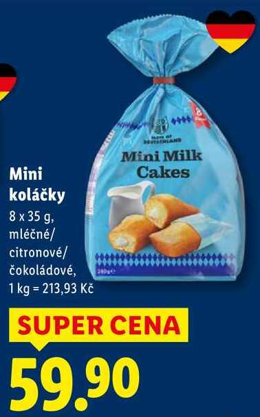 Mini koláčky, 8x 35 g