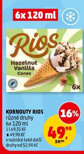 KORNOUTY RIOS, 6x 120 ml