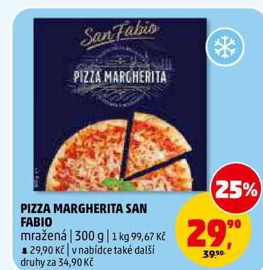 PIZZA MARGHERITA SAN FABIO, 300 g 