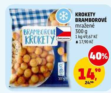 KROKETY BRAMBOROVÉ, 300 g 