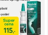Nasivin® Sensitive 0,5 mg/ml nosní sprej, roztok j, roztok 10 ml