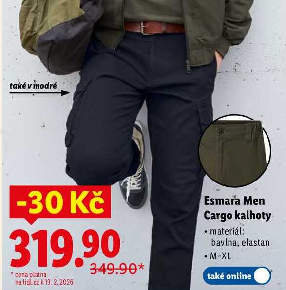 Esmara Men Cargo kalhoty