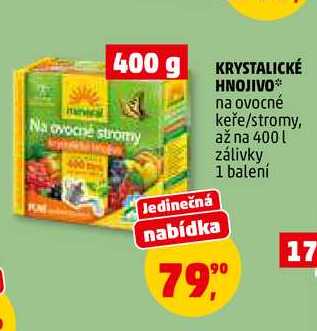 KRYSTALICKÉ HNOJIVO, 1 balení 