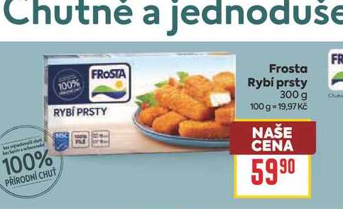 Frosta Rybí prsty 300 g 