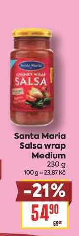 Santa Maria Salsa wrap Medium 230 g 