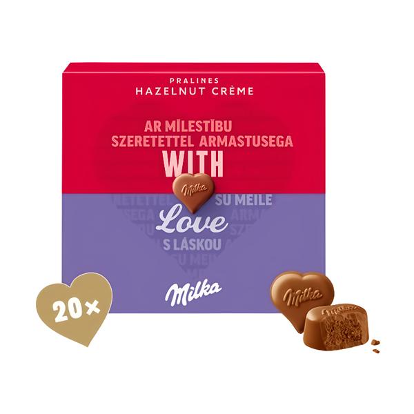 Milka bonboniéra I Love Vday Hazelnut