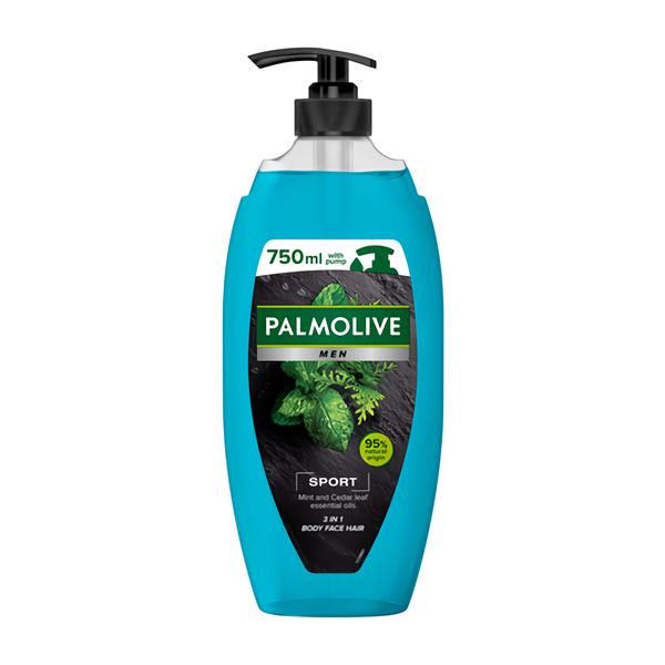 Palmolive Men Revitalizing Sport sprchový gel 3v1 pumpa