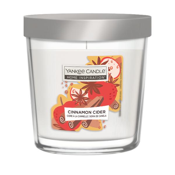 Yankee Candle Vonná svíčka ve skle střední Cinnamon Cider