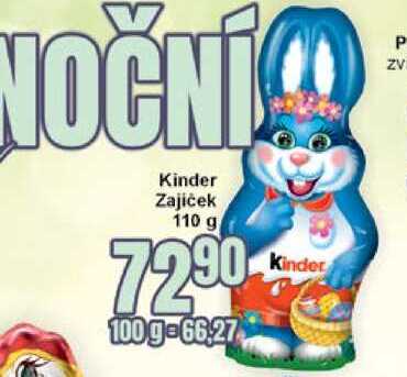 Kinder Zajicek 110 g