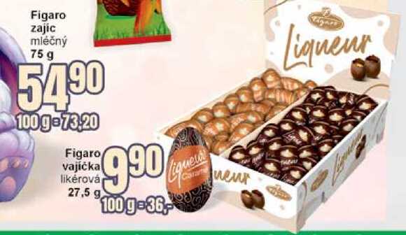 Figaro vajíčka likérová 27,5 g