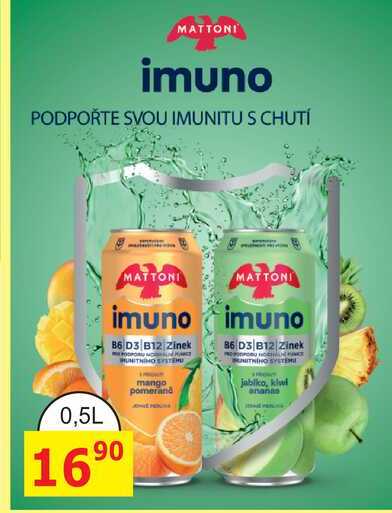 MATTONI imuno 0,5L i