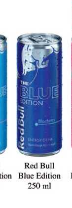 Red Bull Blue Edition 250 ml 
