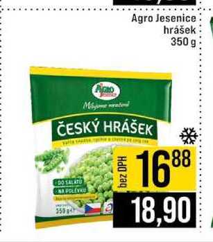 Agro Jesenice hrášek 350 g