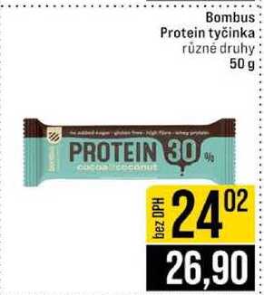 Bombus Protein tyčinka různé druhy 50 g