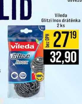 Vileda Glitzi Inox drátěnka 2 ks 