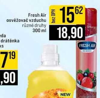 Fresh Air osvěžovač vzduchu různé druhy 300 ml
