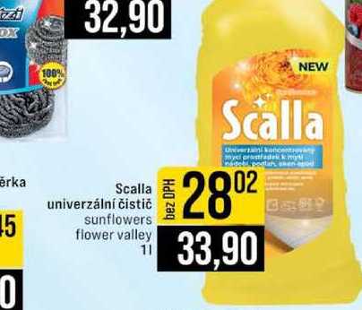 Scalla univerzální čistič sunflowers flower valley 1l