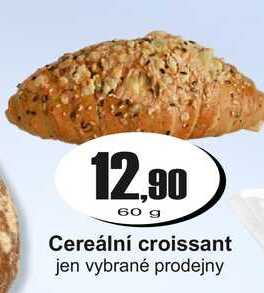 Cereální croissant 65 g