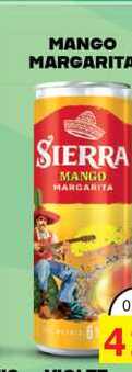 SIERRA MANGO MARGARITA 0,25L míchaný nápoj