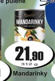 Mandarinky 312 g