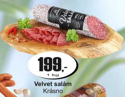 Velvet salám Krásno 1 kg