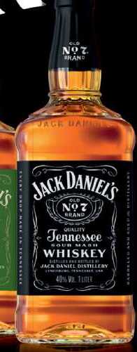 Jack Daniel's Tennessee Whiskey 1l