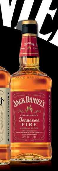 Jack Daniel's Tennessee fire likér s příchutí skořice 1l