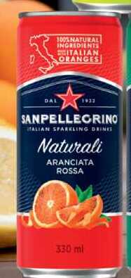 SANPELLEGRINO Naturali ARANCIATA ROSSA 330 ml 