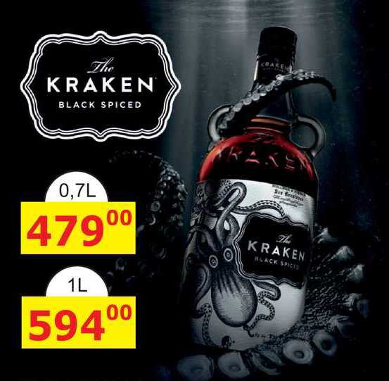 Kraken Black Spiced 1l 40%