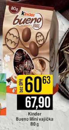 Kinder Bueno Mini vajíčka 80 g 