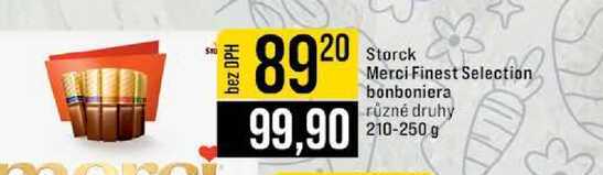 Storck Merci Finest Selection bonboniera různé druhy 210-250 g 