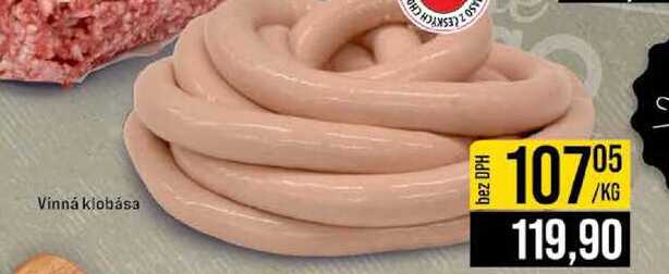 Vinná klobása 1kg