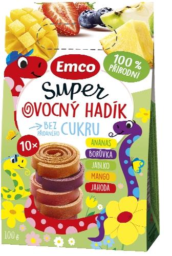 Emco Super ovocný hadík multipack, 100 g