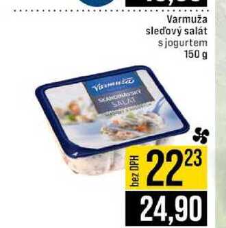 Varmuža sleďový salát s jogurtem 150 g 