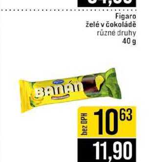 Figaro želé v čokoládě různé druhy 40 g