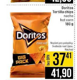 Doritos Tortilla chips nacho hot corn 180 g