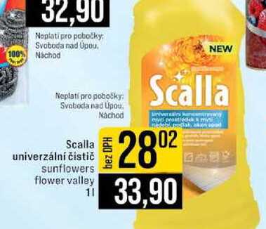 Scalla univerzální čistič sunflowers flower valley 1l