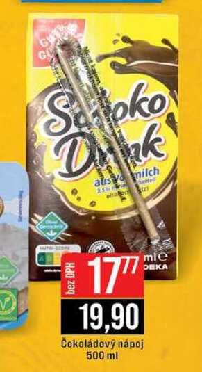 Čokoládový nápoj 500 ml