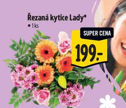 Řezaná kytice Lady 1 ks
