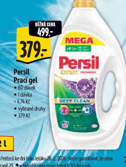 Persil Prací gel 80 dávek