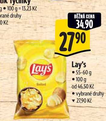   Lay's  55-60 g 
