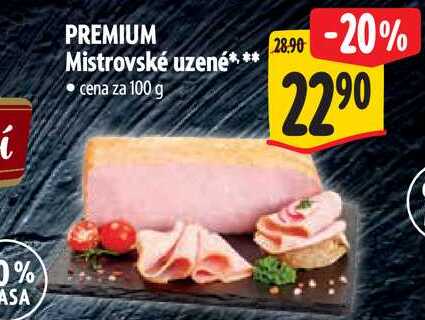  PREMIUM Mistrovské uzené 100 g