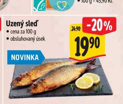   Uzený sleď 100 g