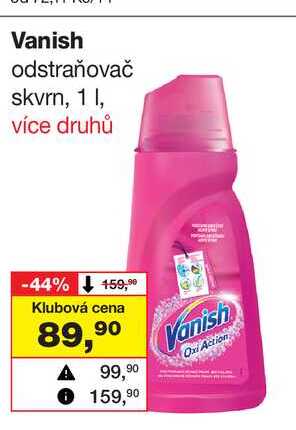 Vanish odstraňovač skvrn, 1l