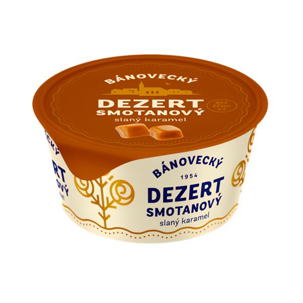 Milsy Bánovecký smetanový dezert Slaný karamel