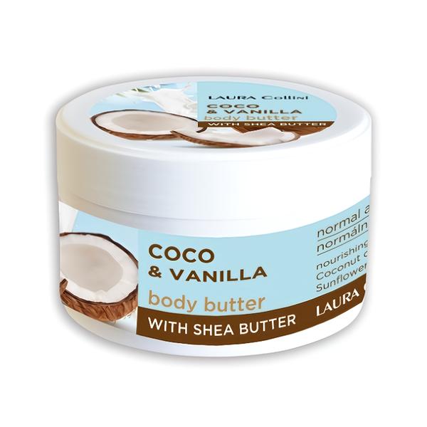 Laura Collini Tělové máslo Kokos & Vanilka