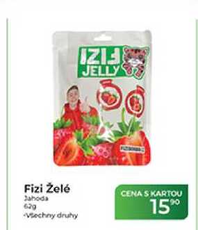 Fizi Želé Jahoda 62 g