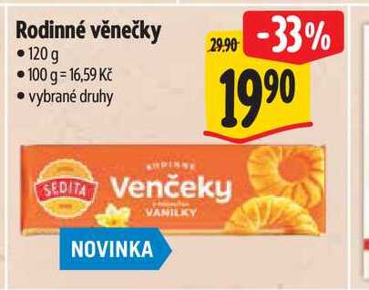 Rodinné věnečky 120 g 