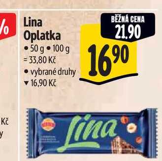 Lina Oplatka 50 g